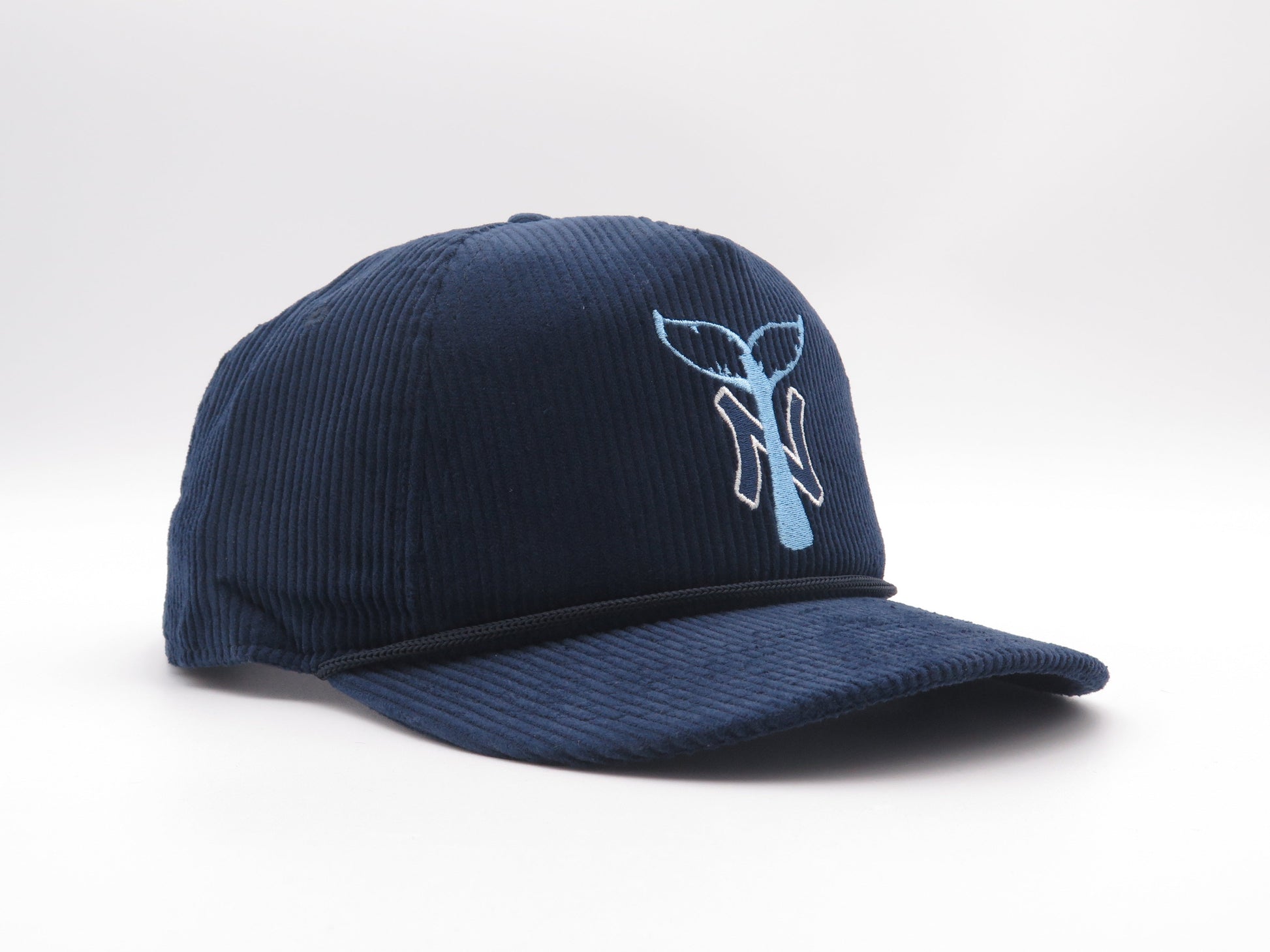 NY Whale Tail Cord Trucker