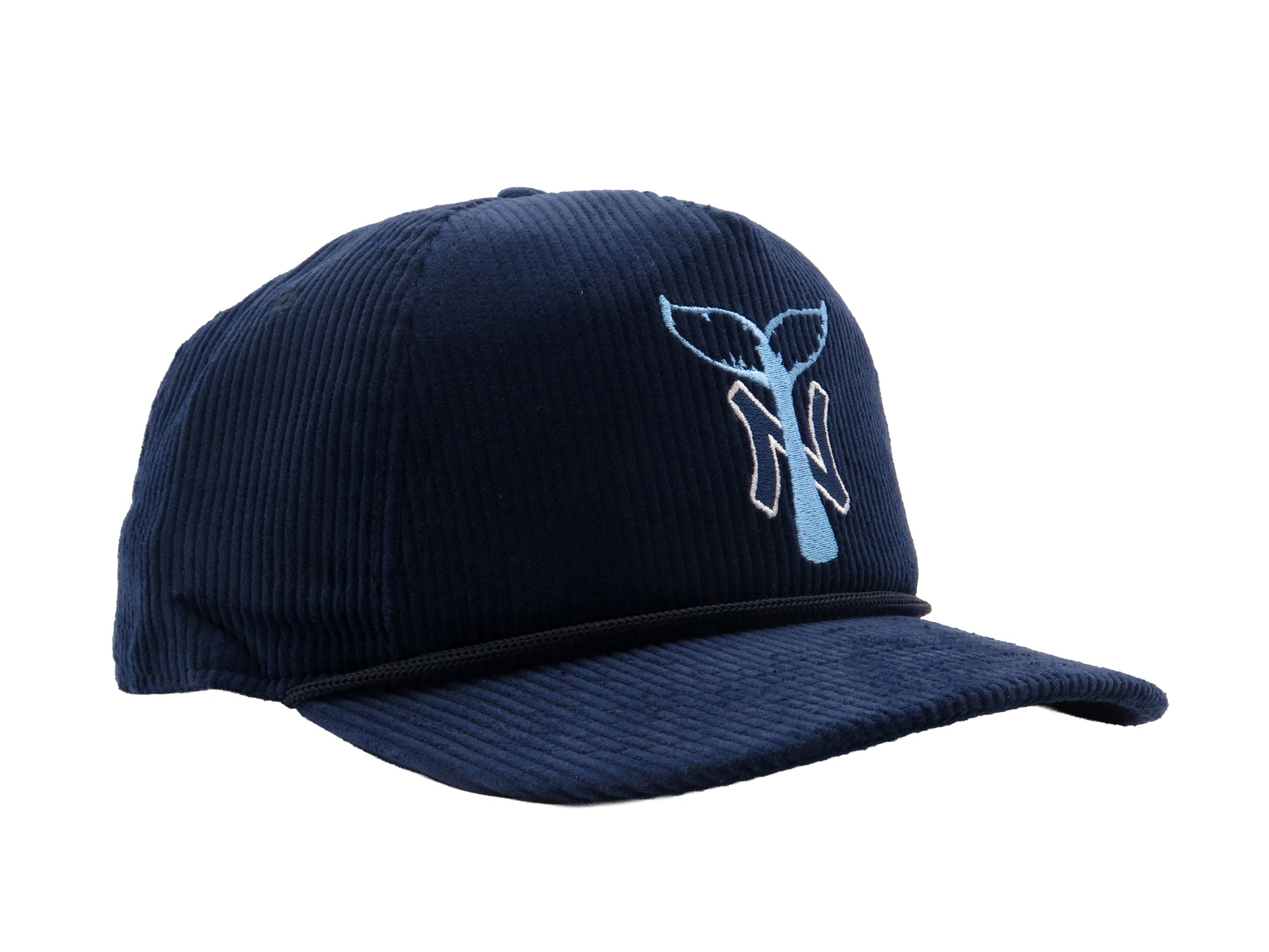 NY Whale Tail Cord Trucker