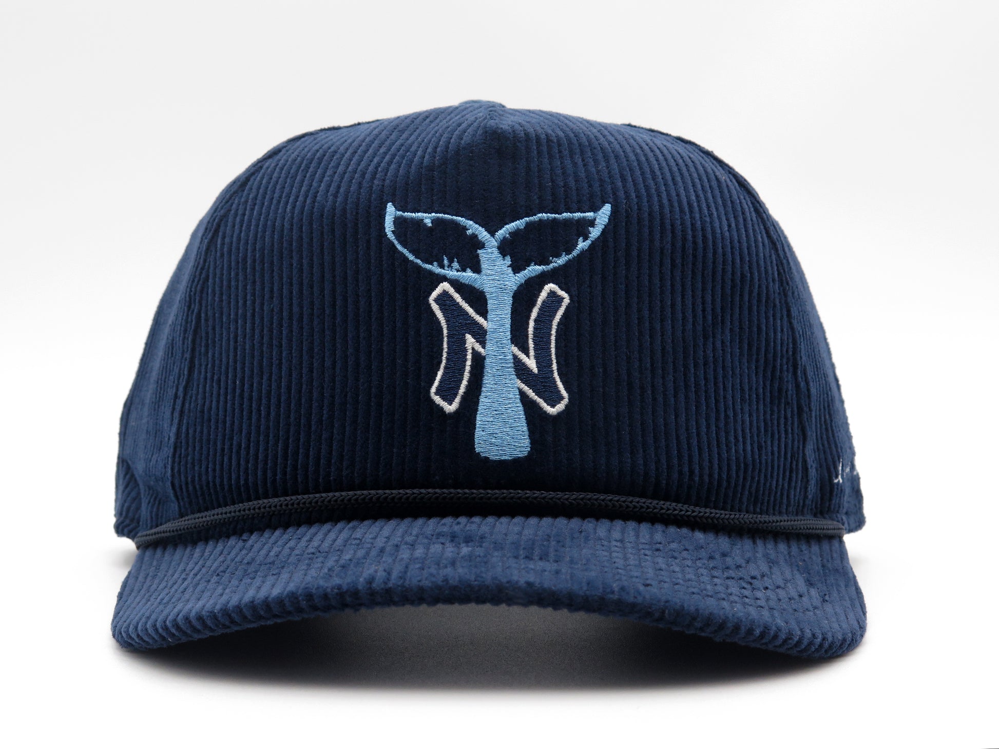 NY Whale Tail Cord Trucker