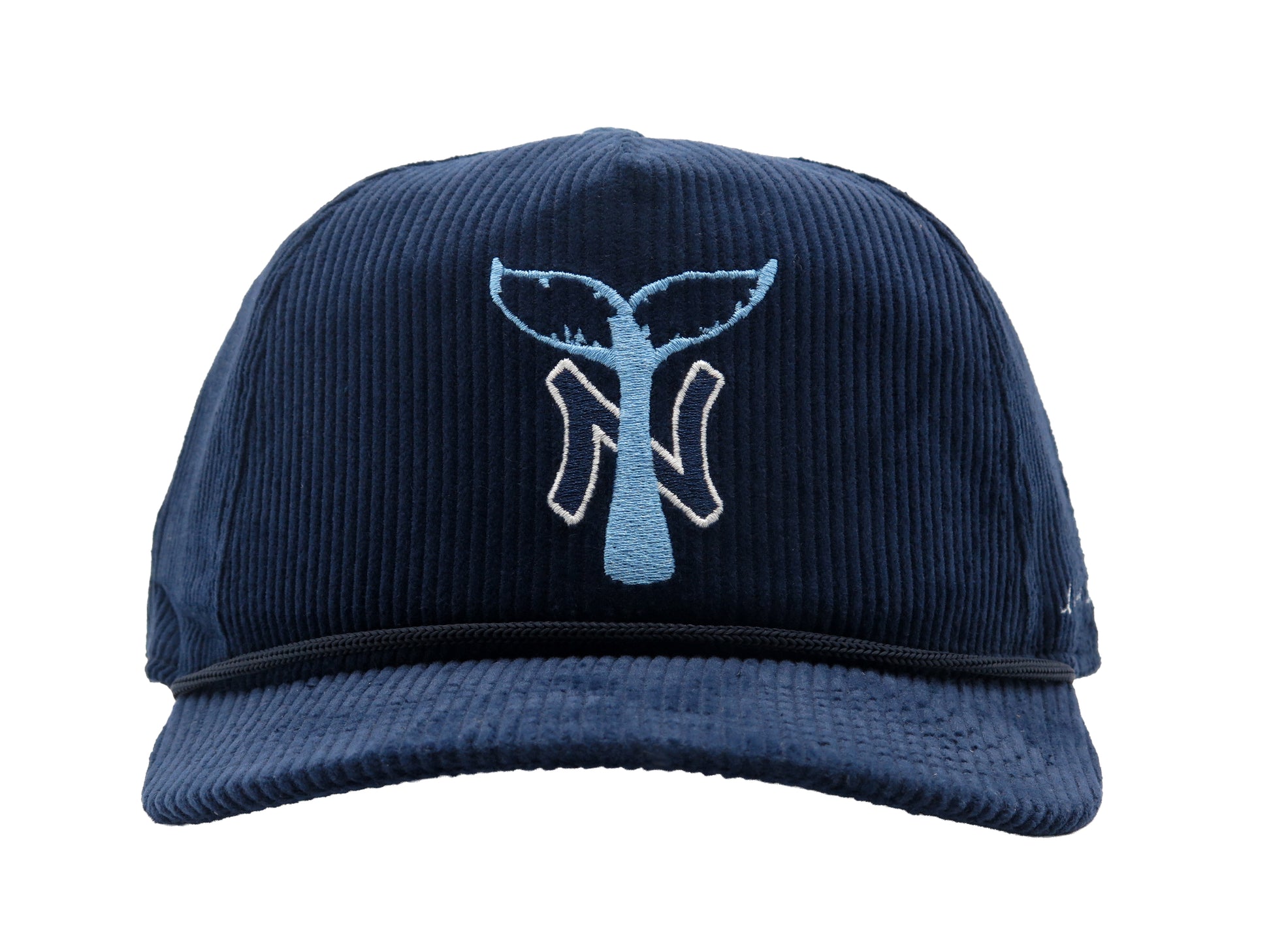 NY Whale Tail Cord Trucker